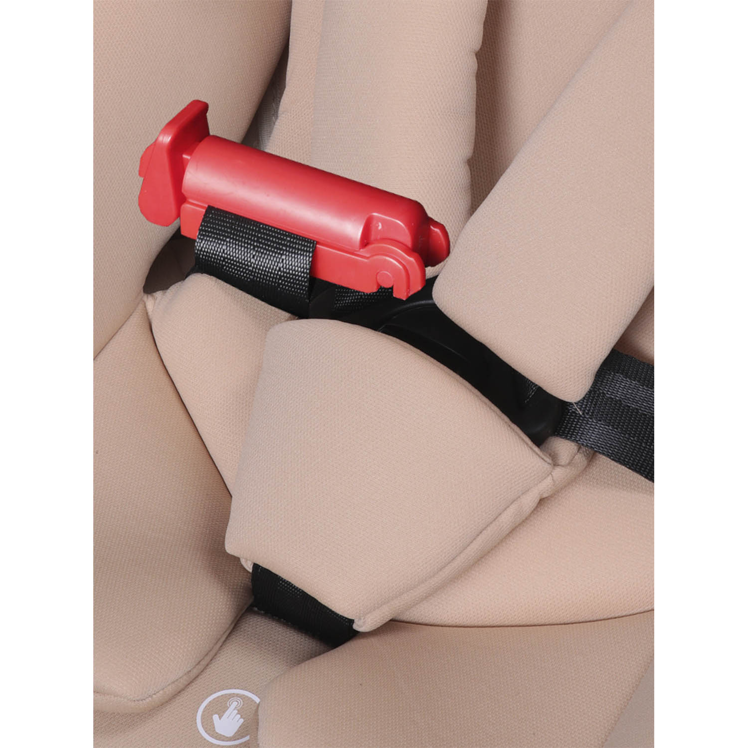 Автокресло BabyCare Shelter ISOFIX бежевый - фото 12