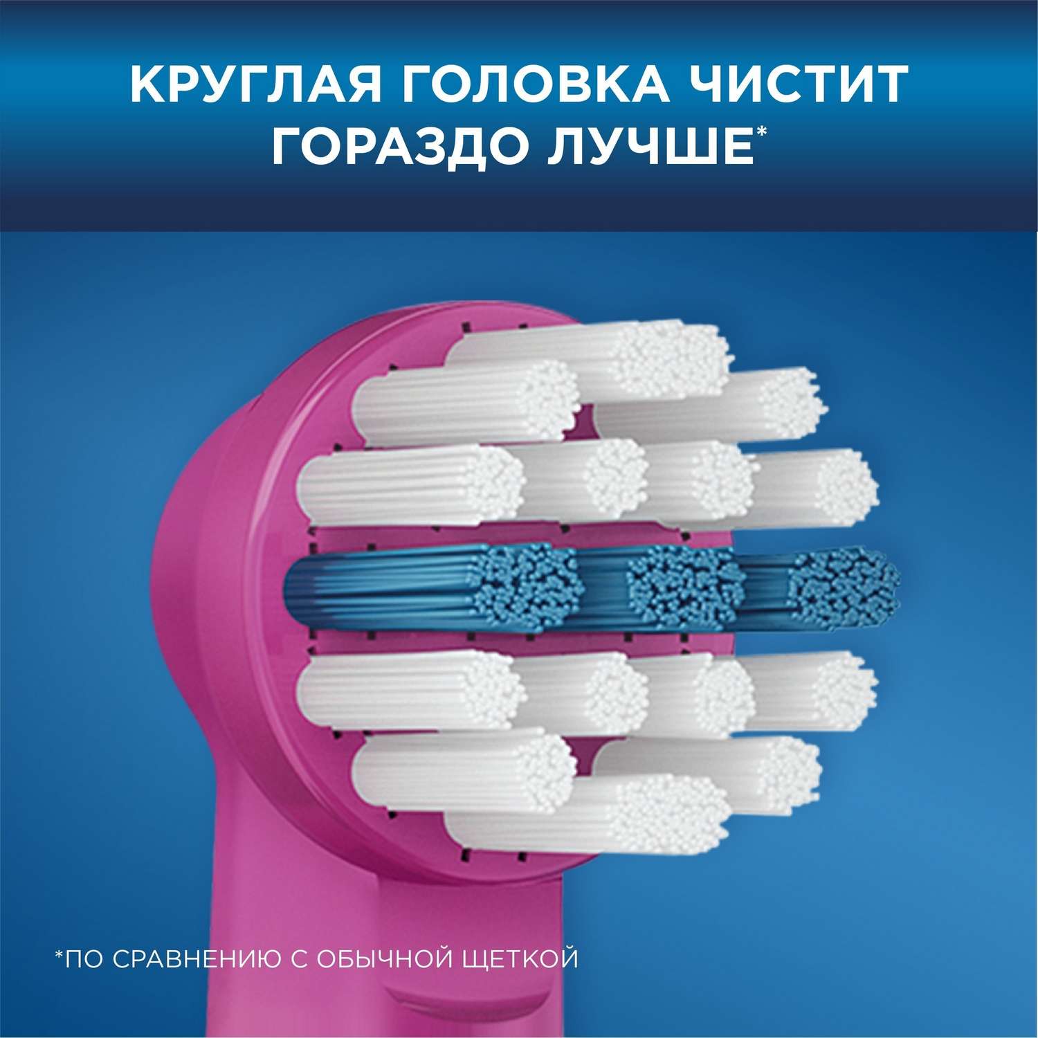 Зубная щетка Oral-B Холодное сердце электрическая с 3лет 80324494 - фото 5