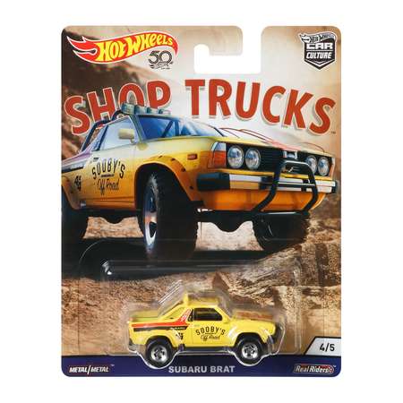 Машинка Hot Wheels Car Culture 1:64 Субару BRAT FLC23