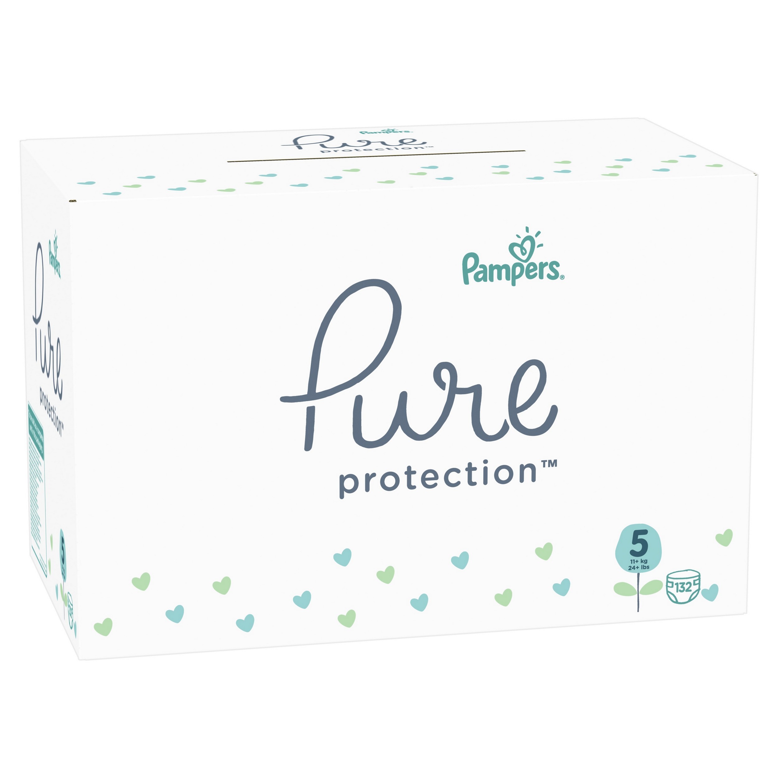 Подгузники Pampers Pure Protection Junior 11+кг 132шт - фото 2