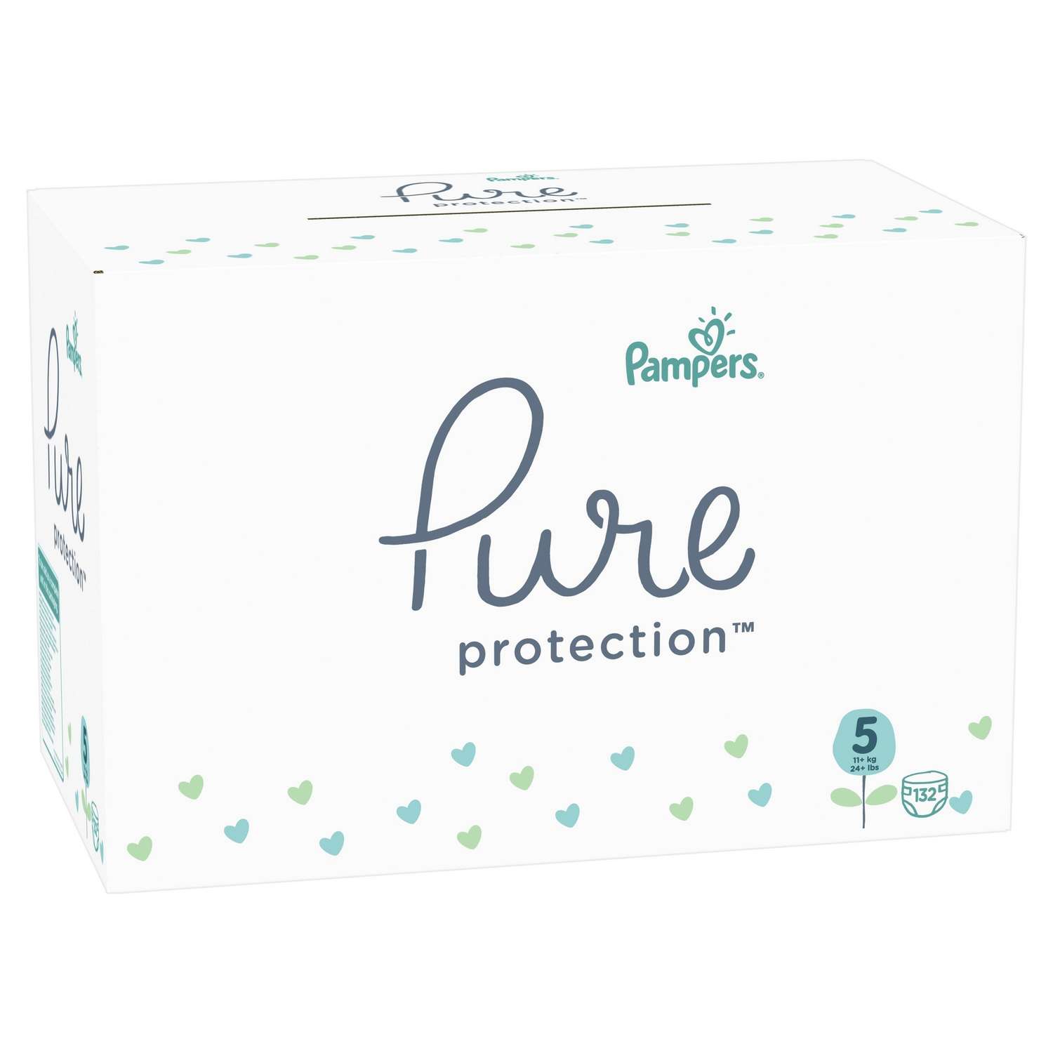 Подгузники Pampers Pure Protection Junior 11+кг 132шт - фото 2