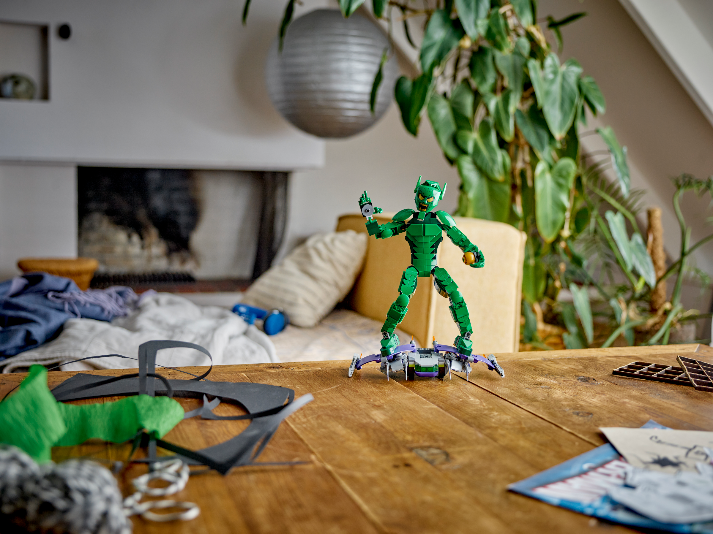 Конструктор LEGO Marvel Super Heroes Green Goblin Figure блочный - фото 4