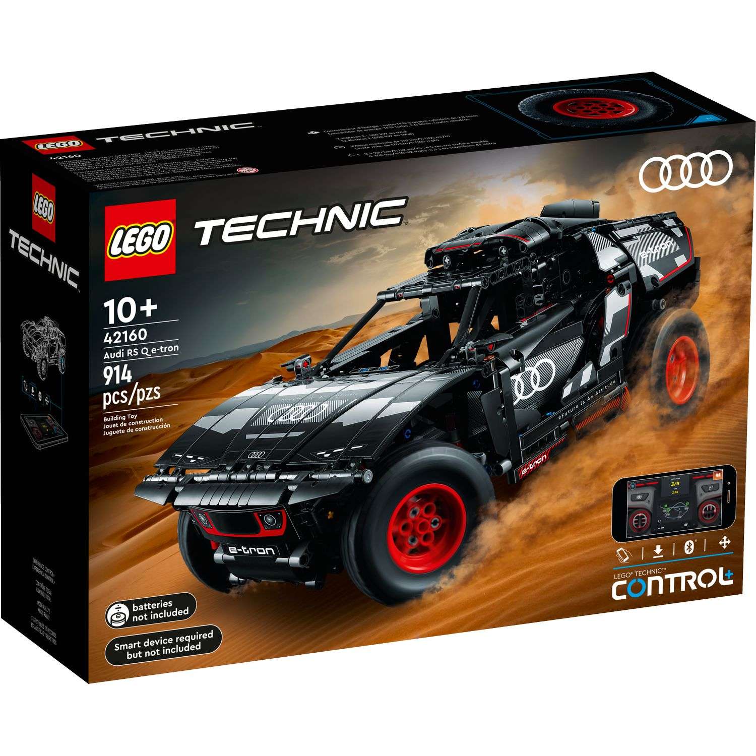 Конструктор LEGO Technic Audi RS Q e-tron 42160 - фото 7