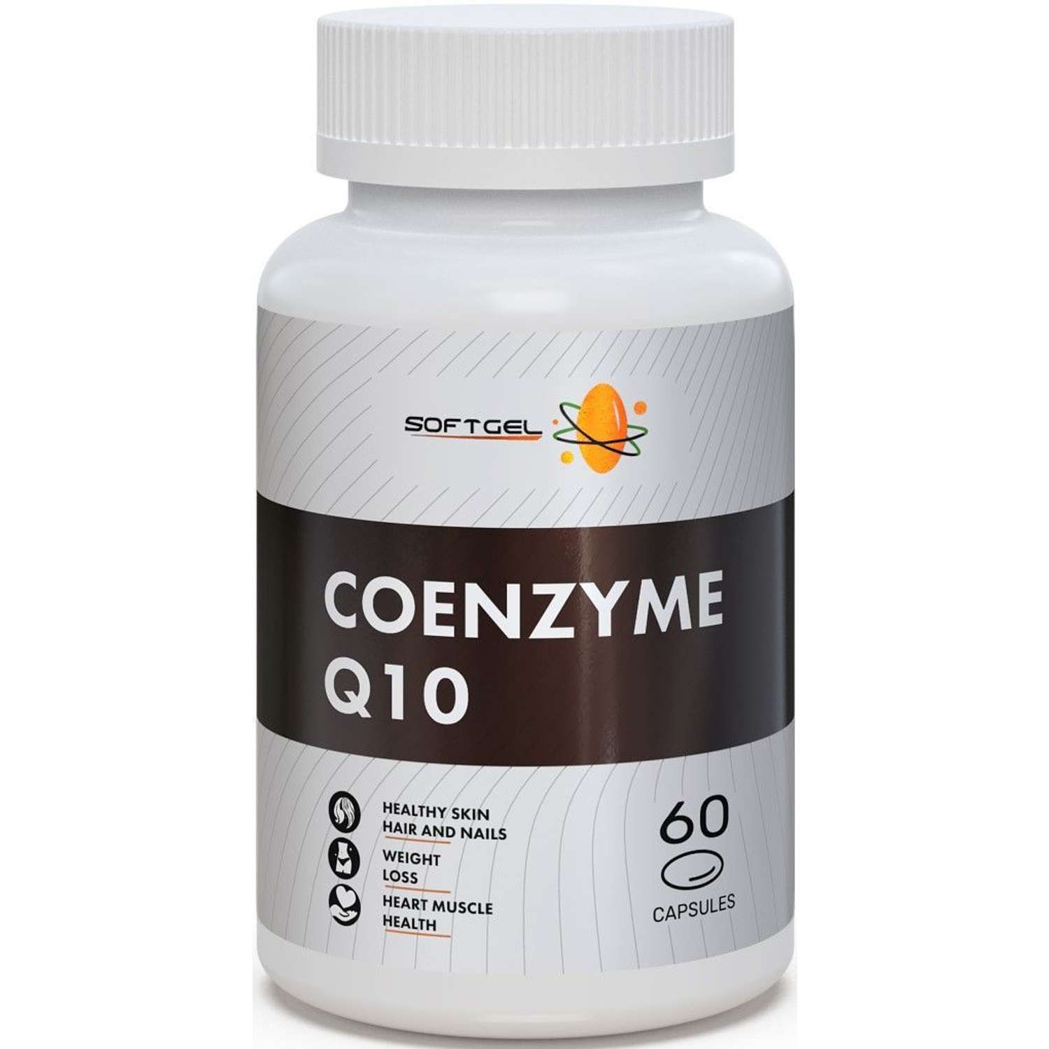 Коэнзим Q10 SOFTGEL 60 капсул для сердца и сосудов энергии и бодрости молодости - фото 2