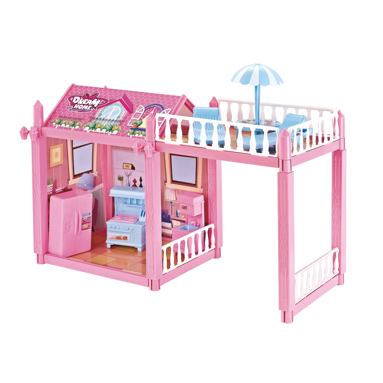 Кукольный домик Феникс Toys с мебелью 1002271 - фото 6