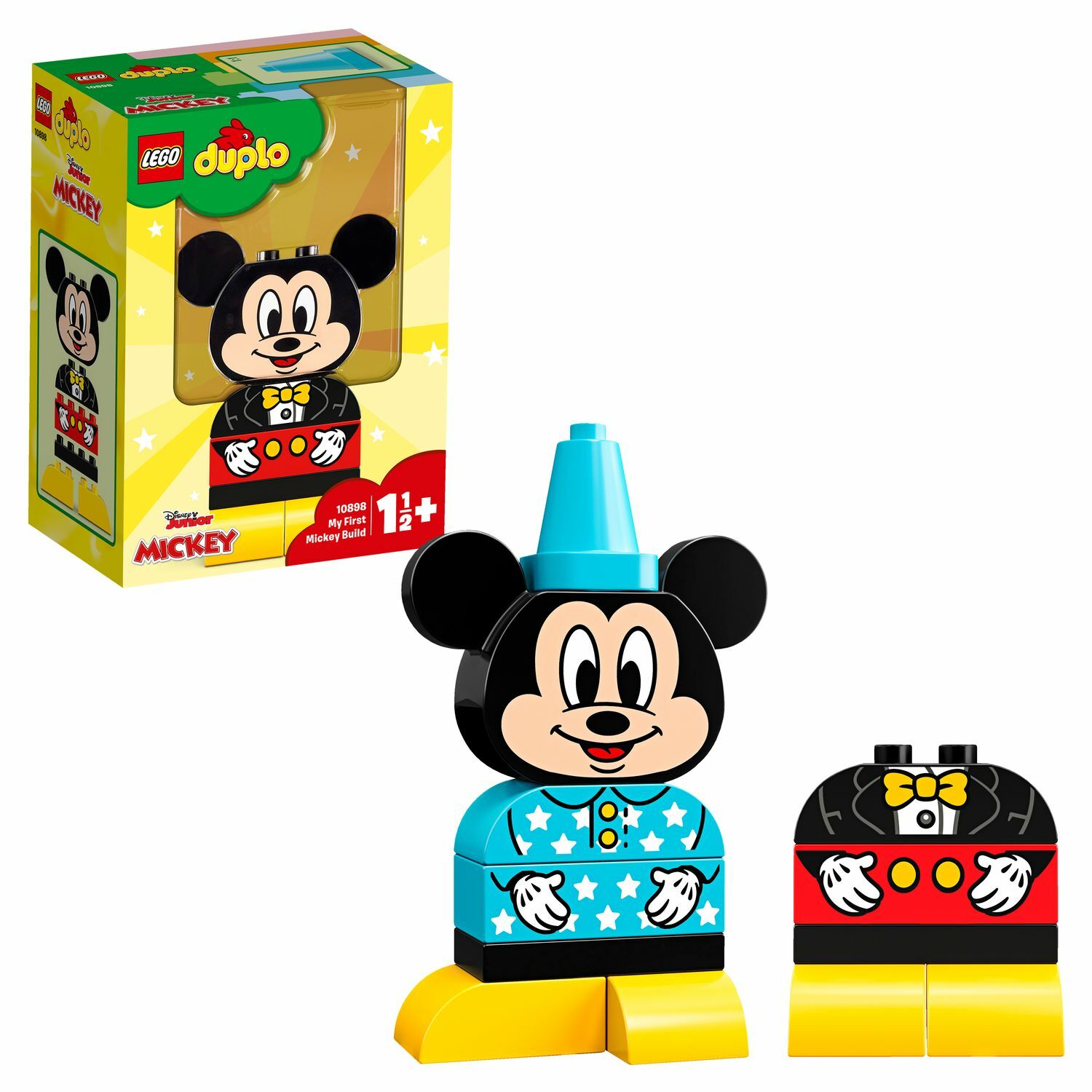 Конструктор LEGO DUPLO Disney Мой первый Микки 1089 купить по цене 99 ₽ в  интернет-магазине Детский мир