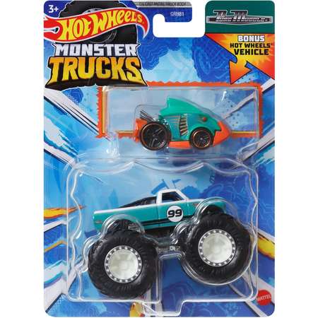 Монстр-трак Hot Wheels Pure Muscle 1:64 голубой