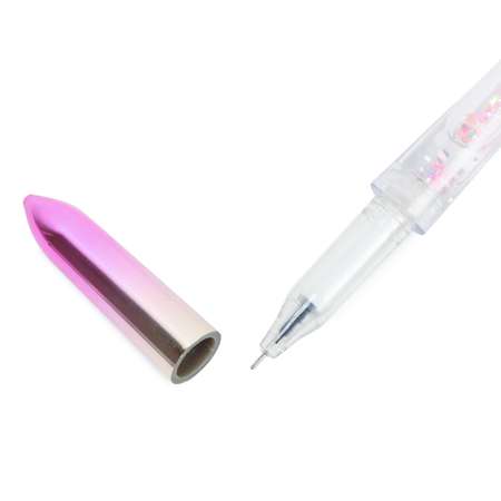 Ручка гелевая Maxleo Звездочки Розовый MLW19625
