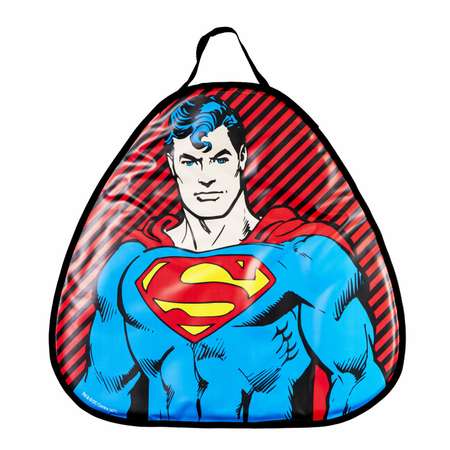 Ледянка мягкая 1TOY Супермен 52х50 сантиметров треугольные