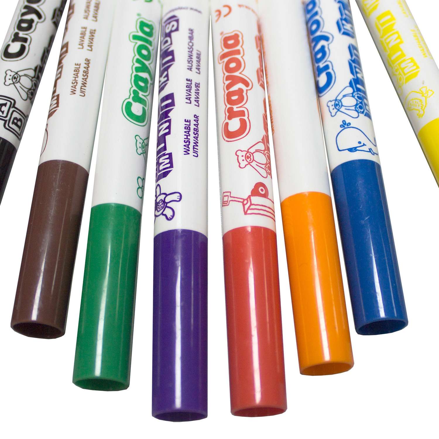 Фломастеры Crayola смываемые 8 шт - фото 2