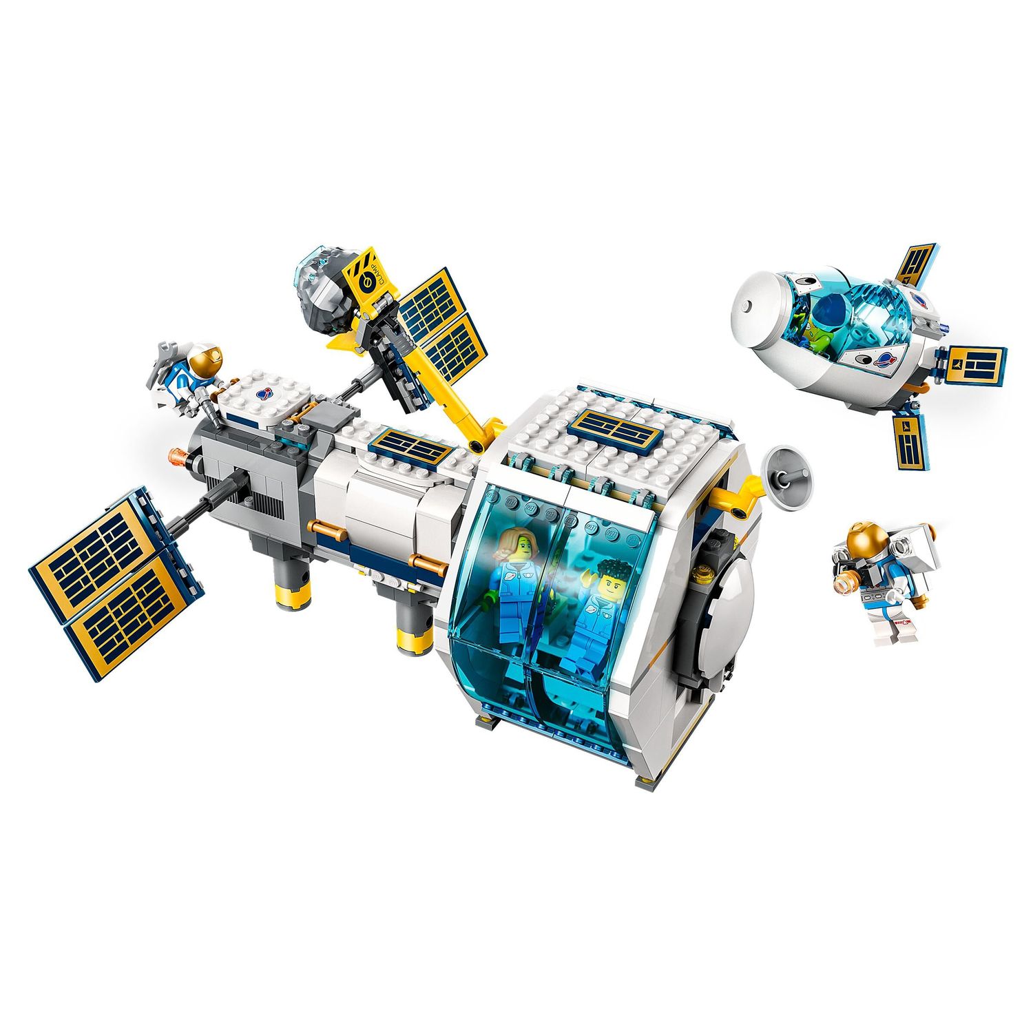 Конструктор LEGO City Space Лунная космическая станция 60349 купить по цене  3999 ₽ в интернет-магазине Детский мир