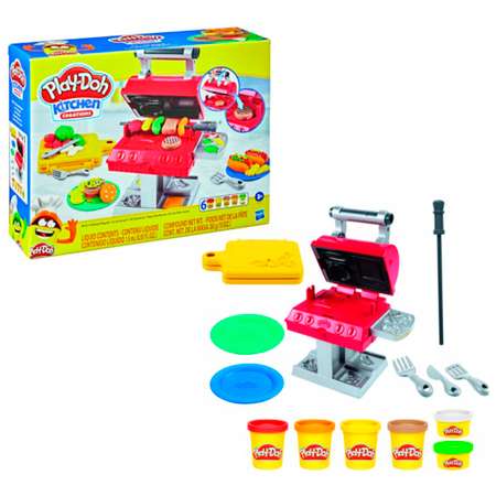 Пластилин 3+ Play-Doh Kitchen Creations Гриль-барбекю