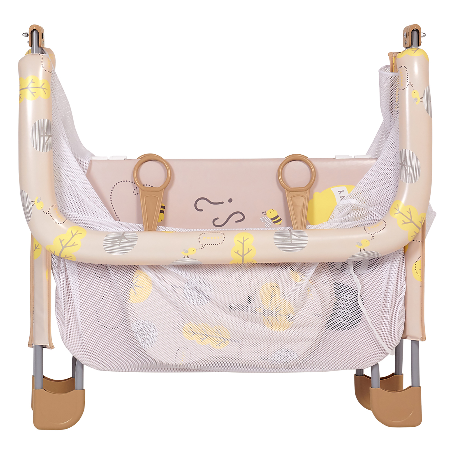 Манеж Polini kids Disney baby Comfort Медвежонок Винни и его друзья Макиато 0002111-9 - фото 8