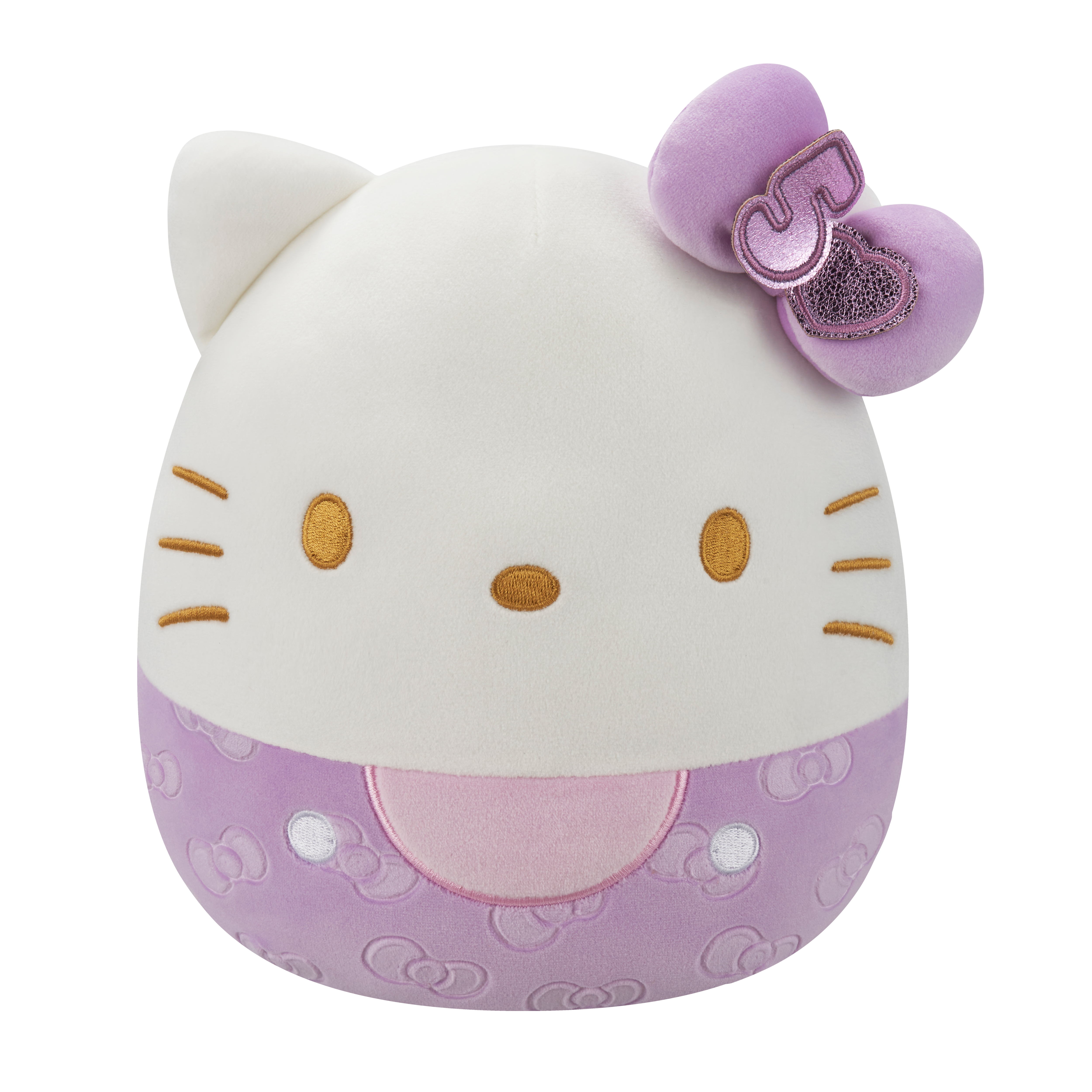 Игрушка мягкая Squishmallows Сиреневая китти - фото 5