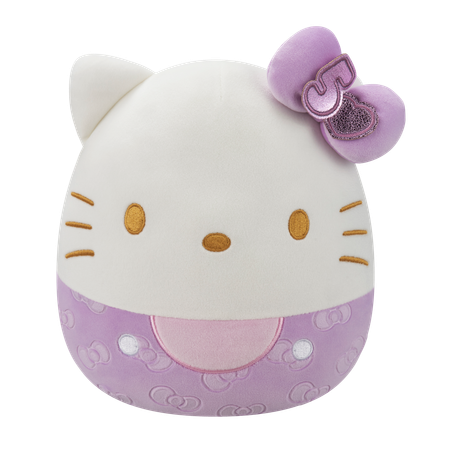 Игрушка мягкая Squishmallows Сиреневая китти