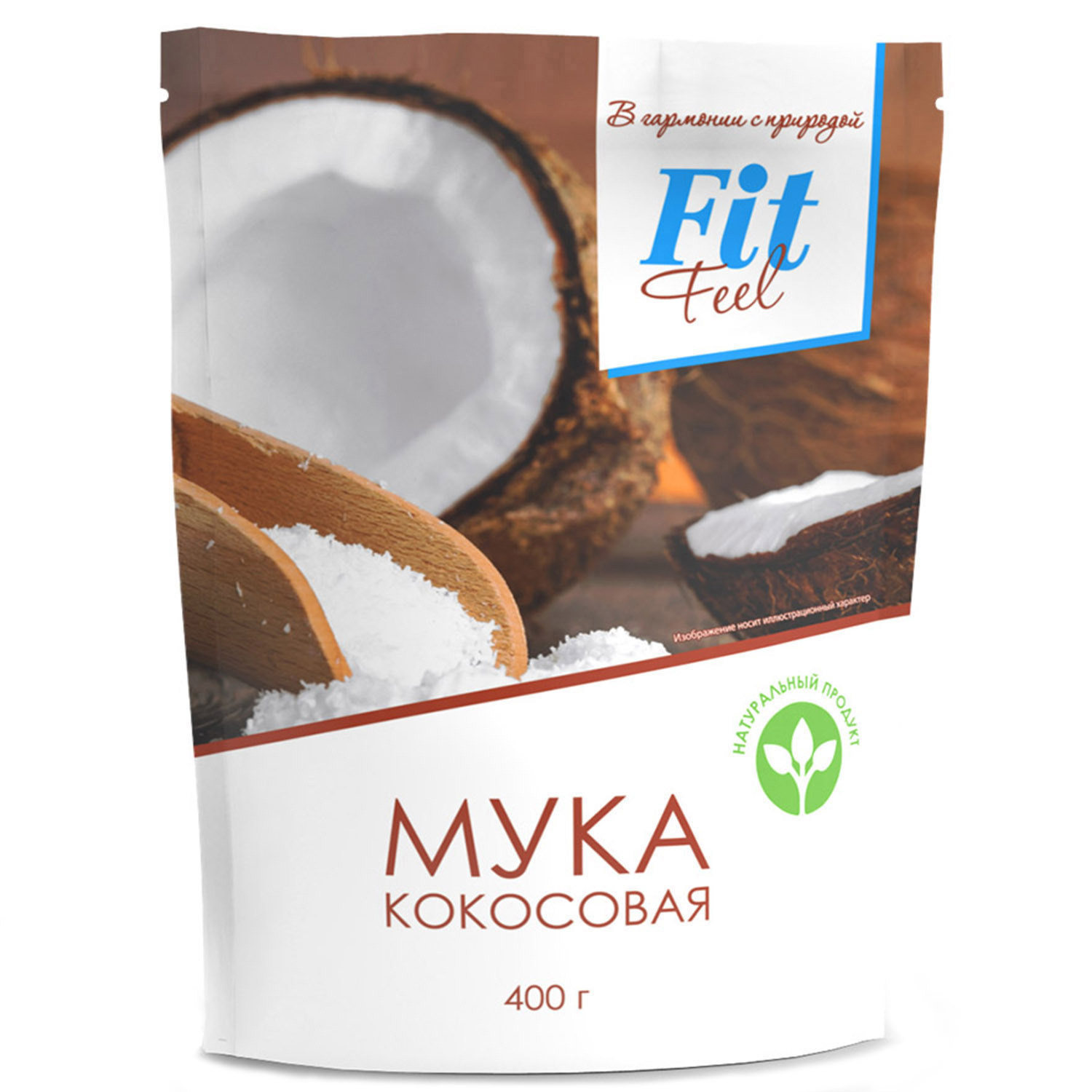 Мука FitFeel кокосовая 400г - фото 1