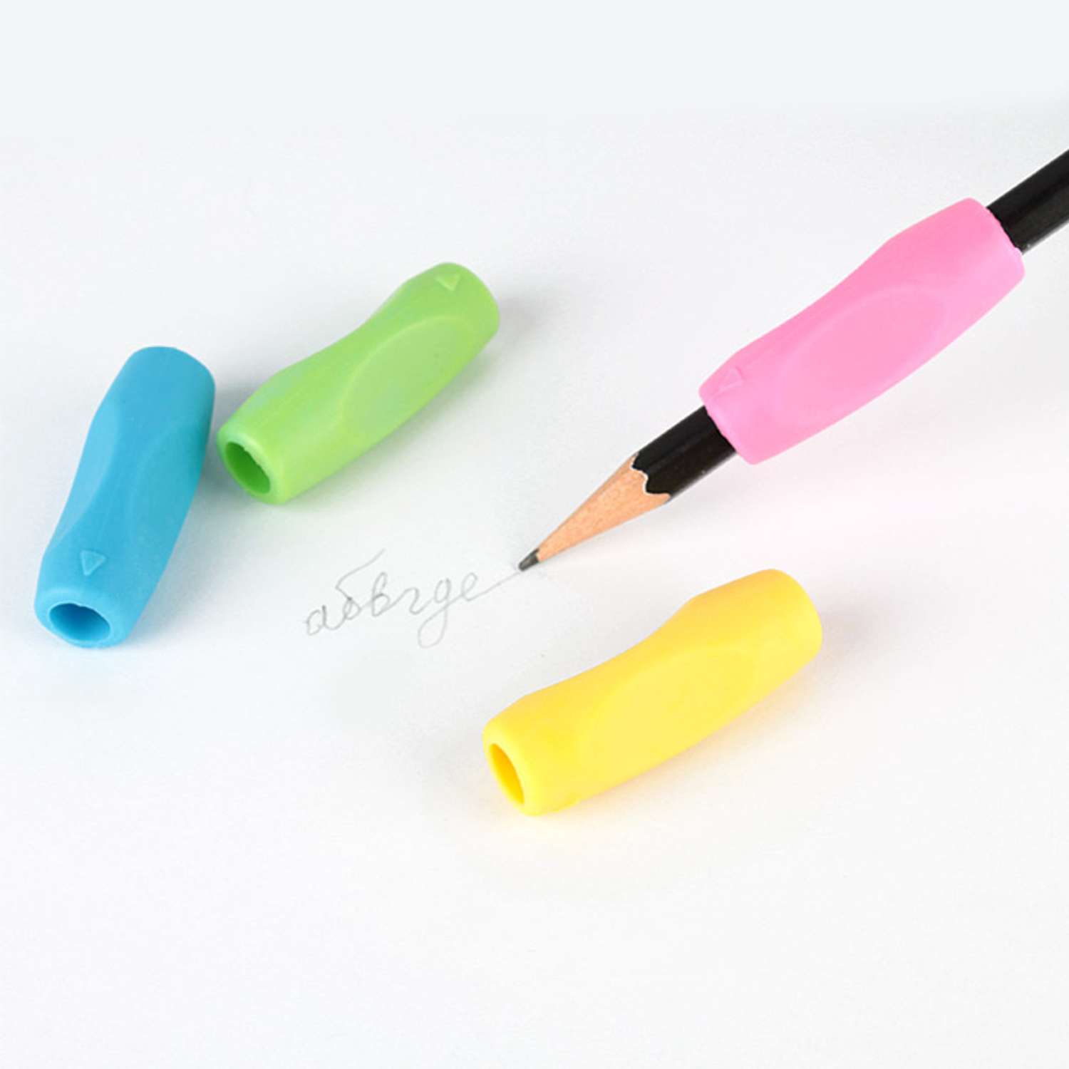 Насадка на карандаш Darvish ручки для правильного письма и рисования 4 шт - фото 3