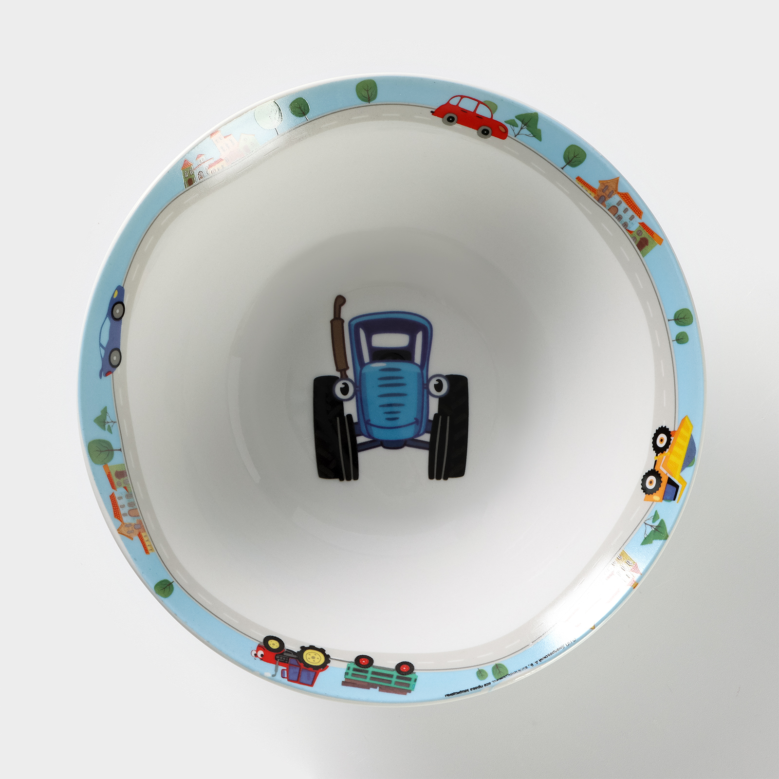 Набор Синий трактор детской посуды из керамики «Синий трактор» - фото 4