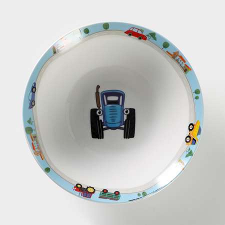 Набор Синий трактор детской посуды из керамики «Синий трактор»