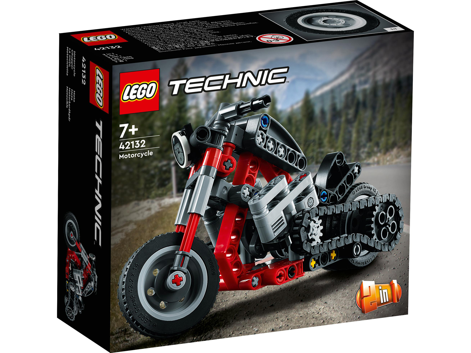 Конструктор детский LEGO LEGO Technic Мотоцикл 42132 - фото 19