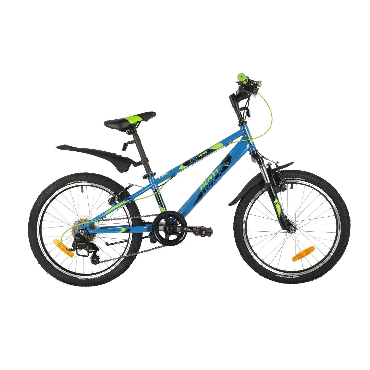 Велосипед NOVATRACK Extreme 6.V 20 синий - фото 1