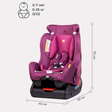 Автокресло Rant LB-718 Top-Line Safety Line Velvet Purple группа 0-1-2. 0-25 кг