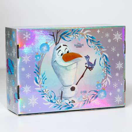 Коробка Disney подарочная складная«Happy New year»Холодное сердце 31х22х9.5 см