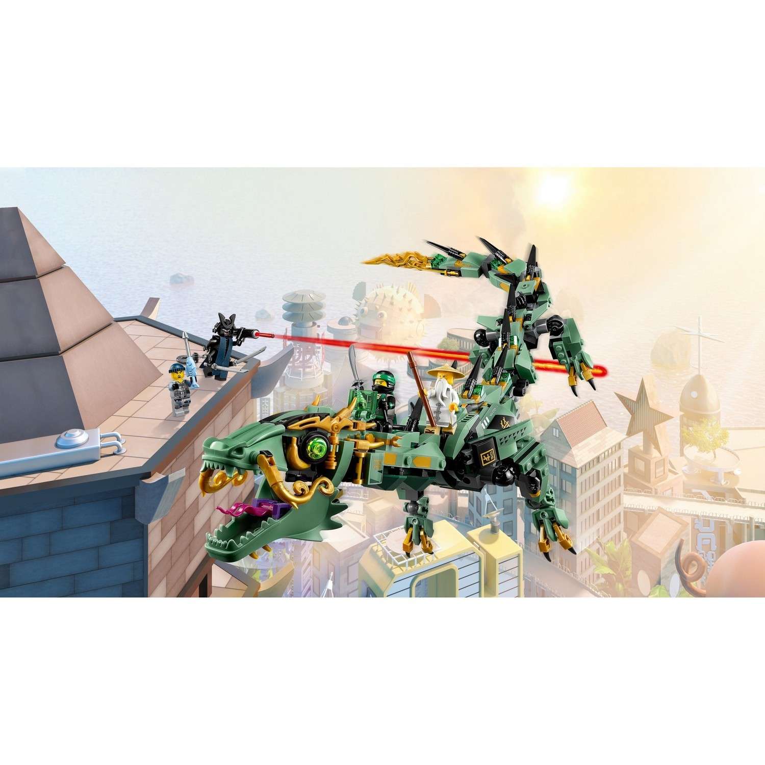 Конструктор LEGO Ninjago Механический Дракон Зелёного Ниндзя (70612) - фото 4