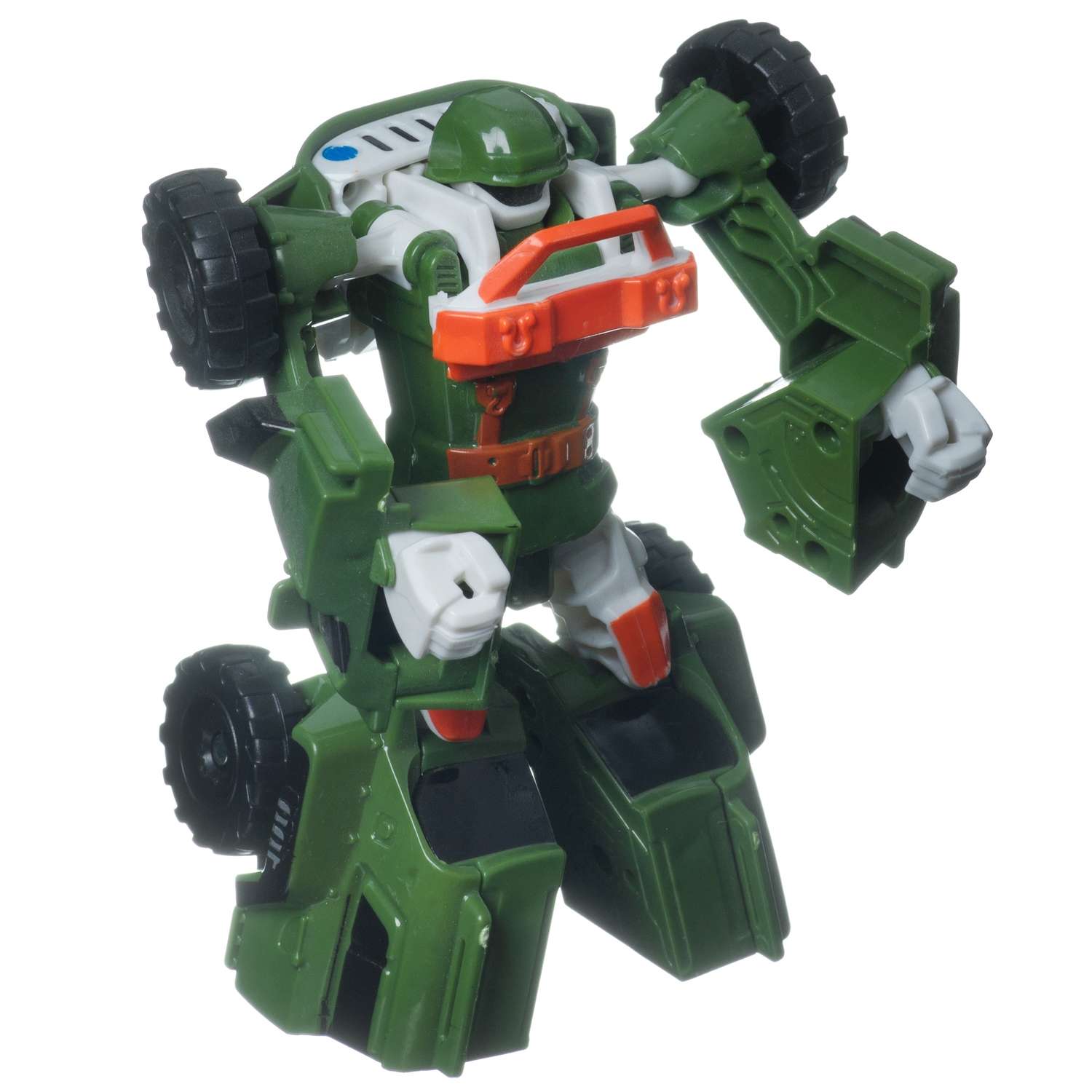 Трансформер BONDIBON BONDIBOT 2в1 робот-зелёный внедорожник - фото 5
