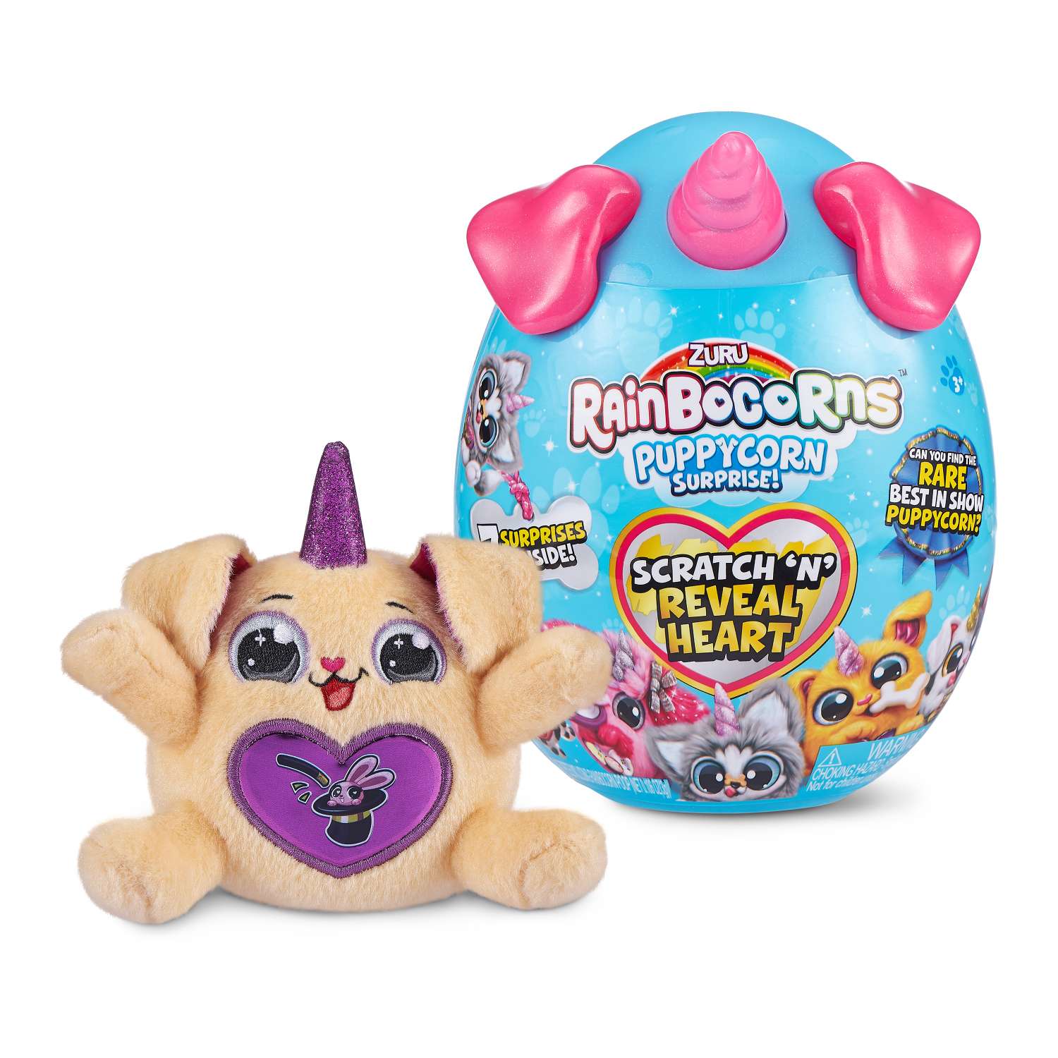 Игрушка Rainbocorns Rainbocorns Puppy-corn surprise S3 в непрозрачной упаковке (Сюрприз) 9237SQ1 - фото 9