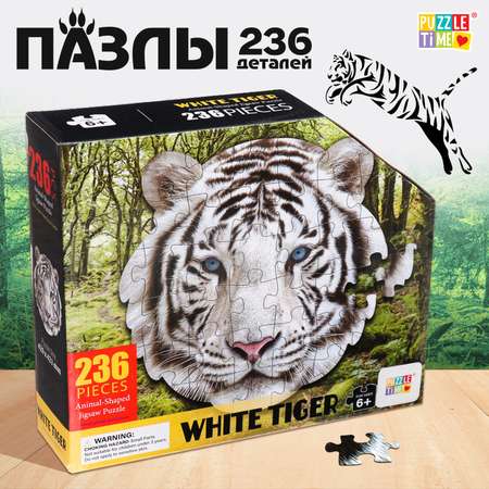 Фигурный пазл Puzzle Time «Бенгальский тигр» 236 деталей