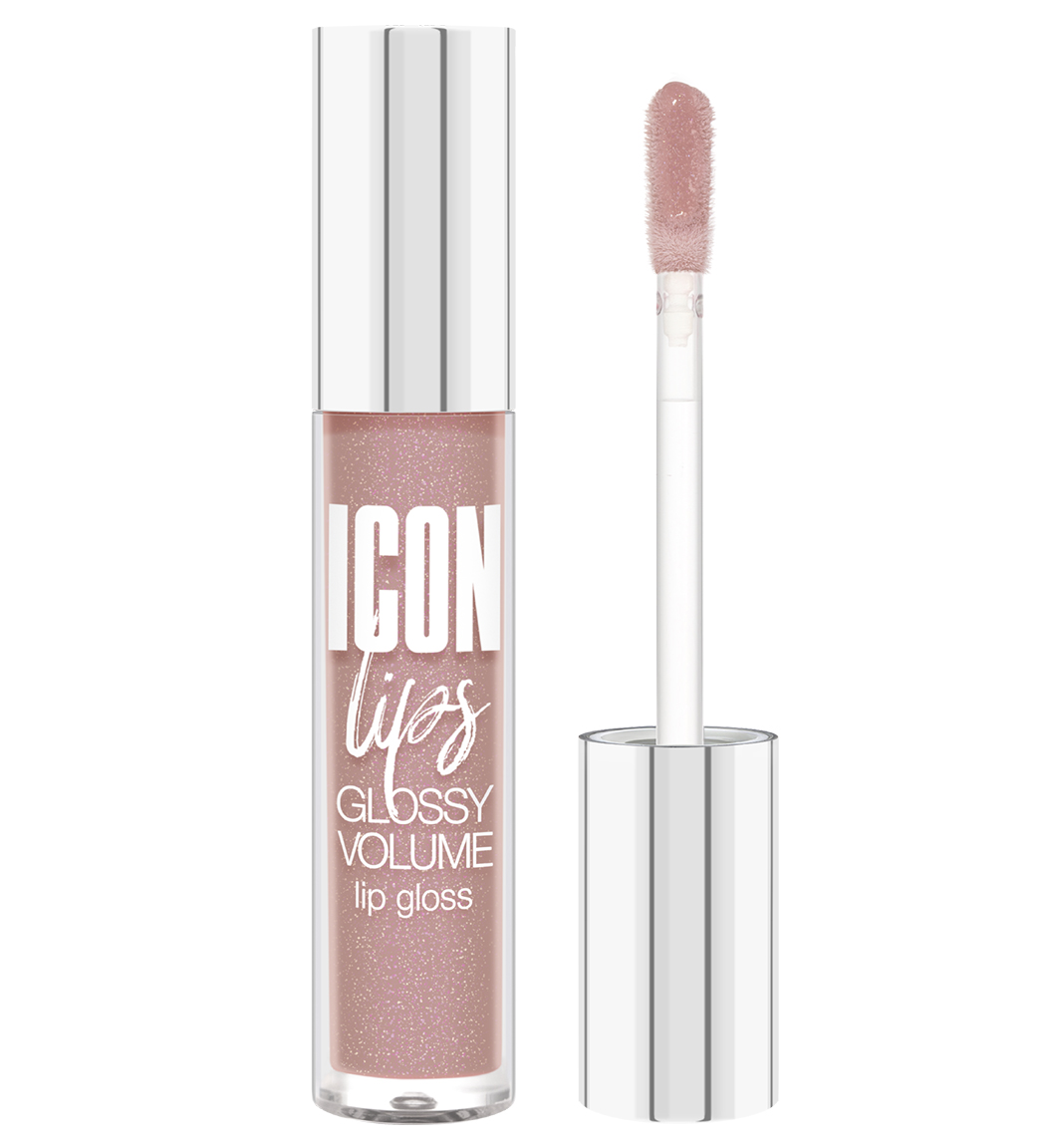 Блеск для губ Luxvisage ICON LIPS с эффектом объема Тон 505 ICE BEIGE - фото 2