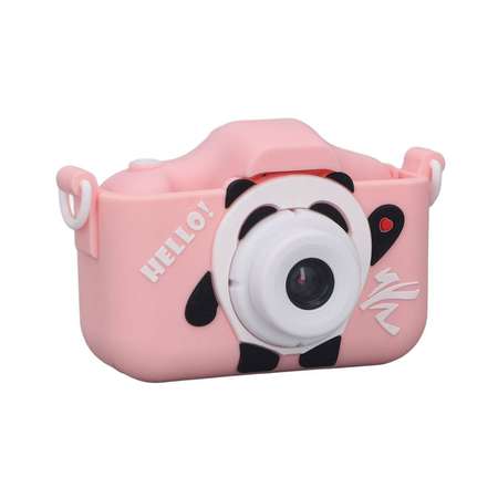Детский фотоаппарат Uniglodis Панда розовая