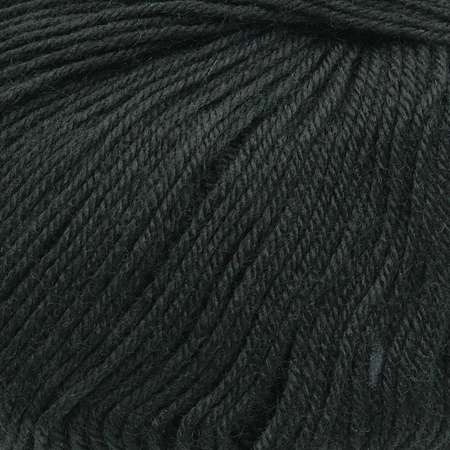 Пряжа для вязания Alize baby wool бамбук шерсть акрил мягкая 50 гр 175 м 60 черный 10 мотков
