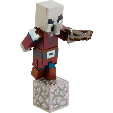 Фигурка Minecraft Разбойник с аксессуарами GCC25