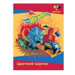 Картон цветной PrioritY Hot Wheels 8 листов