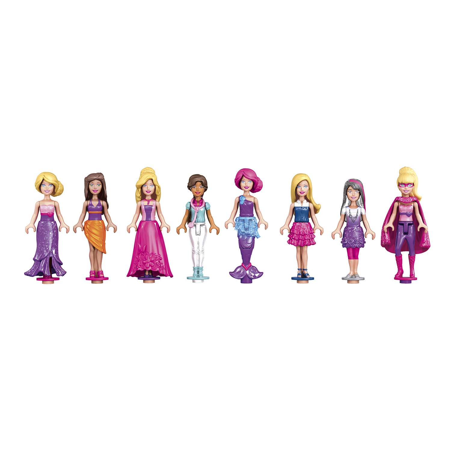Фигурки Mega Bloks Barbie маленькие в ассортименте - фото 2