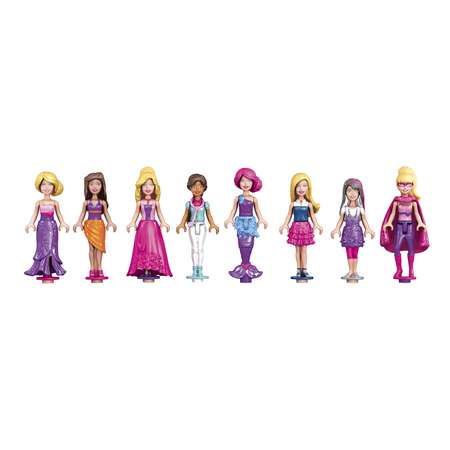 Фигурки Mega Bloks Barbie маленькие в ассортименте