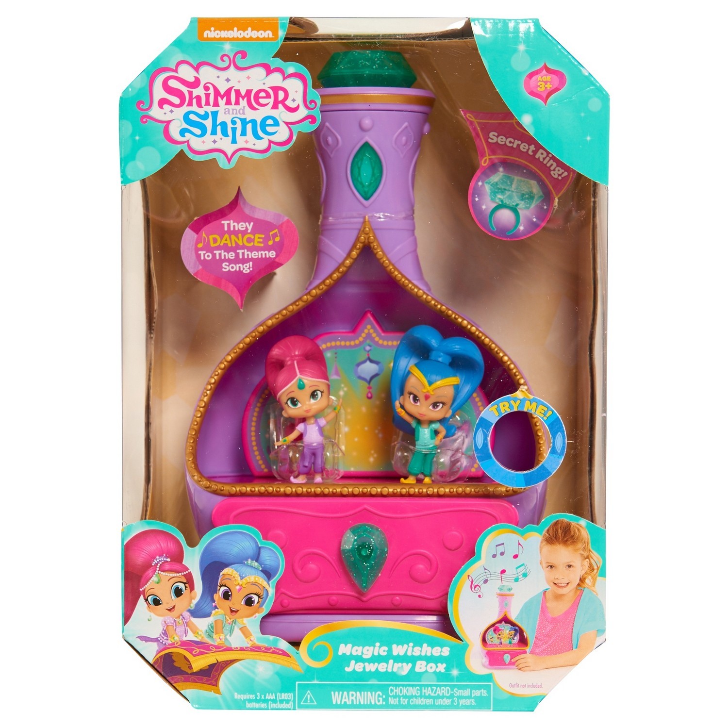 Музыкальная шкатулка Shimmer and Shine для украшений 39515 - фото 6