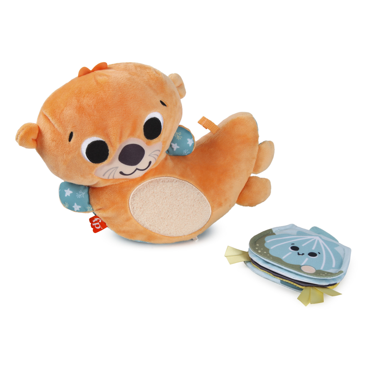 Игрушка Fisher-Price 2-в-1 Rockin Tummy Time Otter HXG96 - фото 1