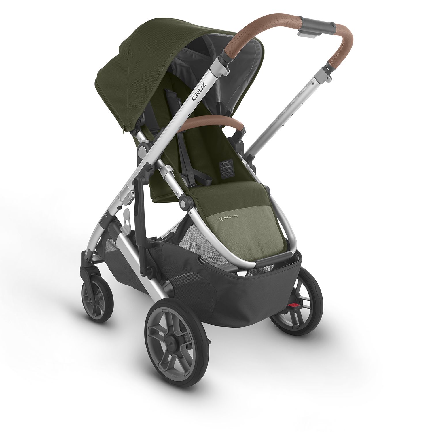 Коляска прогулочная UPPAbaby Cruz V2 Hazel Оливковый купить по цене 55799 ₽  в интернет-магазине Детский мир