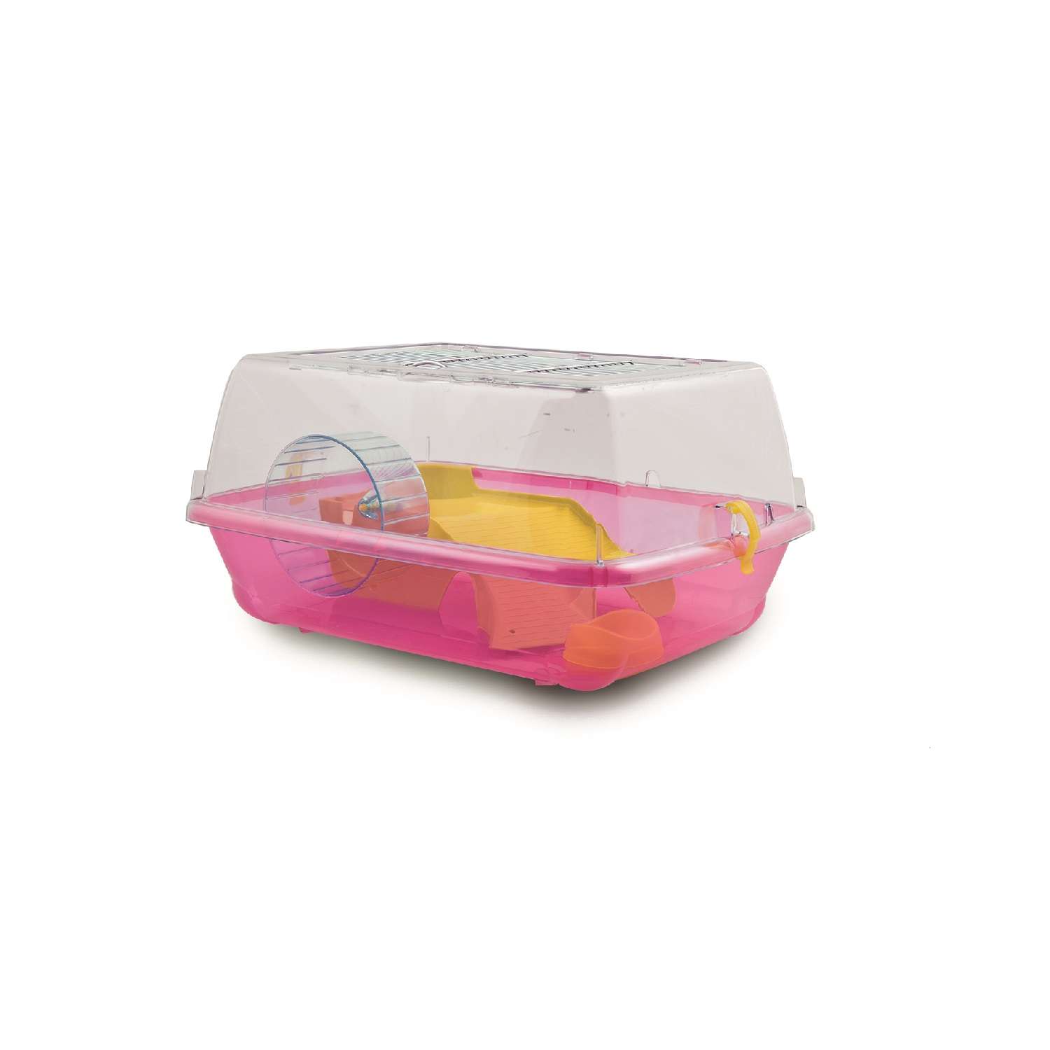 Дом-клетка для хомяков S Lilli Pet Hamster fun 32х39х20 см розовый - фото 1