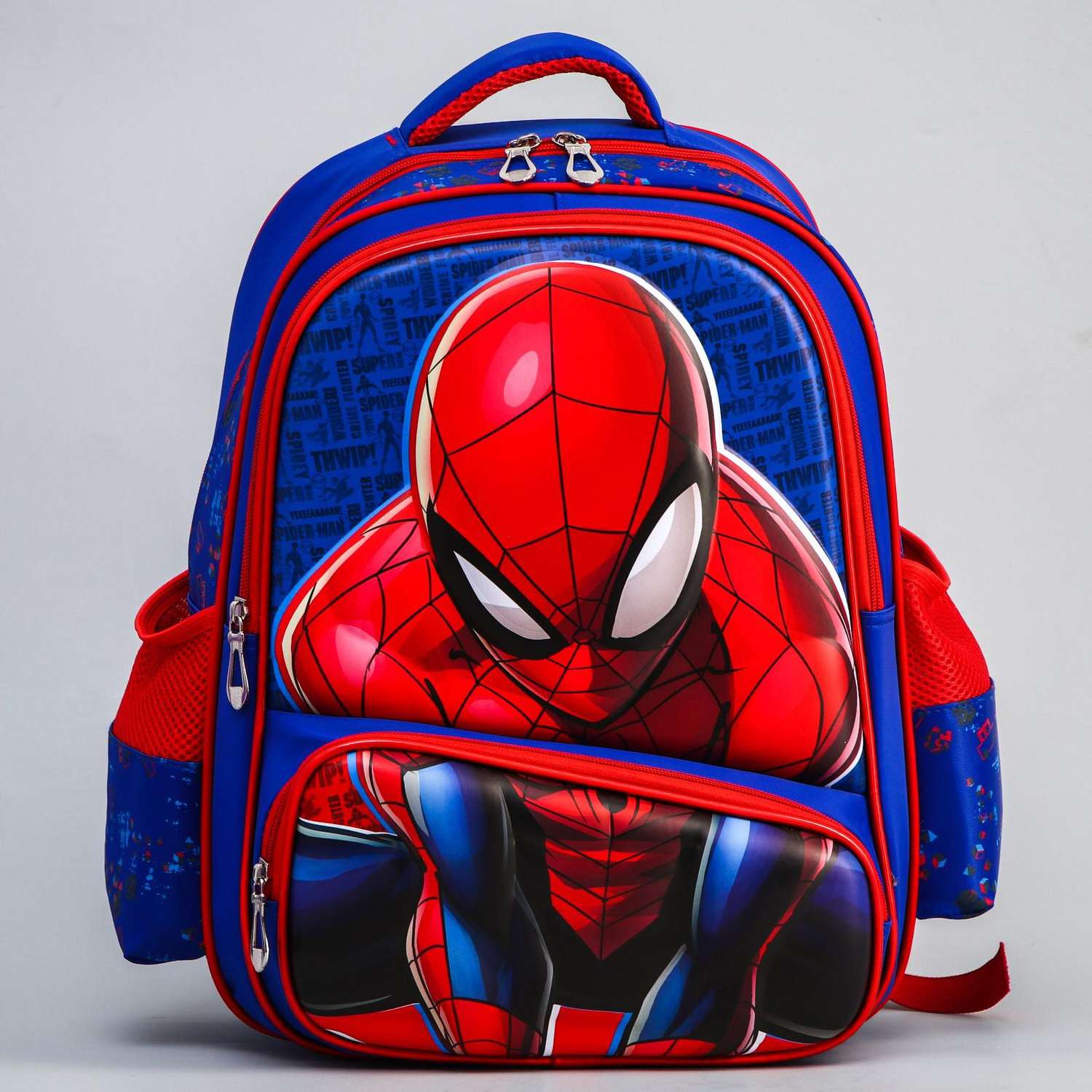 Ранец Sima-Land С жестким карманом Человек-паук - фото 2