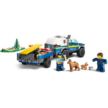 Конструктор LEGO City Дрессировка собак полиции блочный