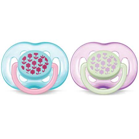 Пустышка Philips Avent Freeflow 6-18 мес 2 шт в ассортименте SCF172/22