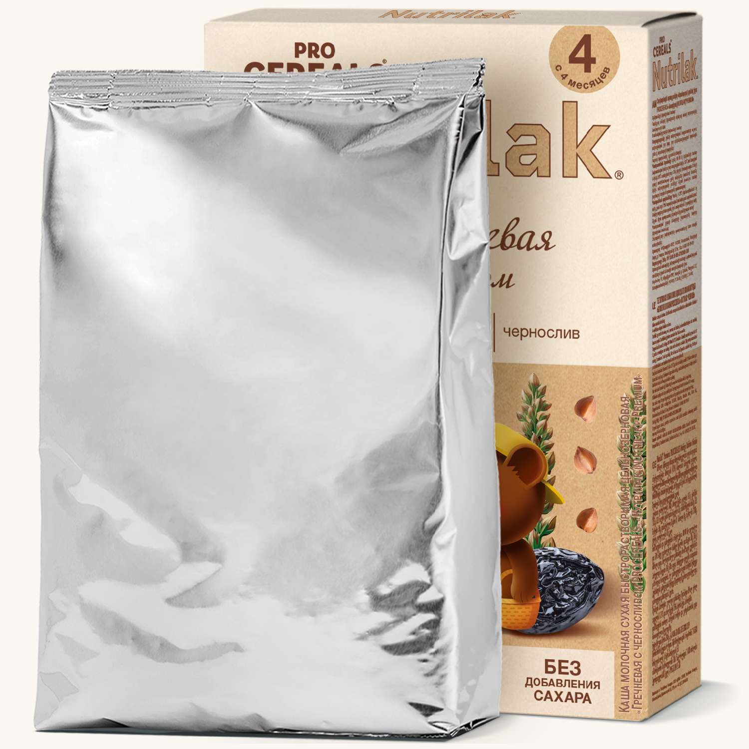 Каша молочная Nutrilak Premium Procereals гречневая чернослив 200г с 4месяцев - фото 5