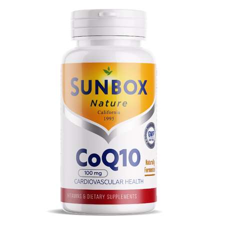 БАД SUNBOX Коэнзим Q10 100 мг Coq10