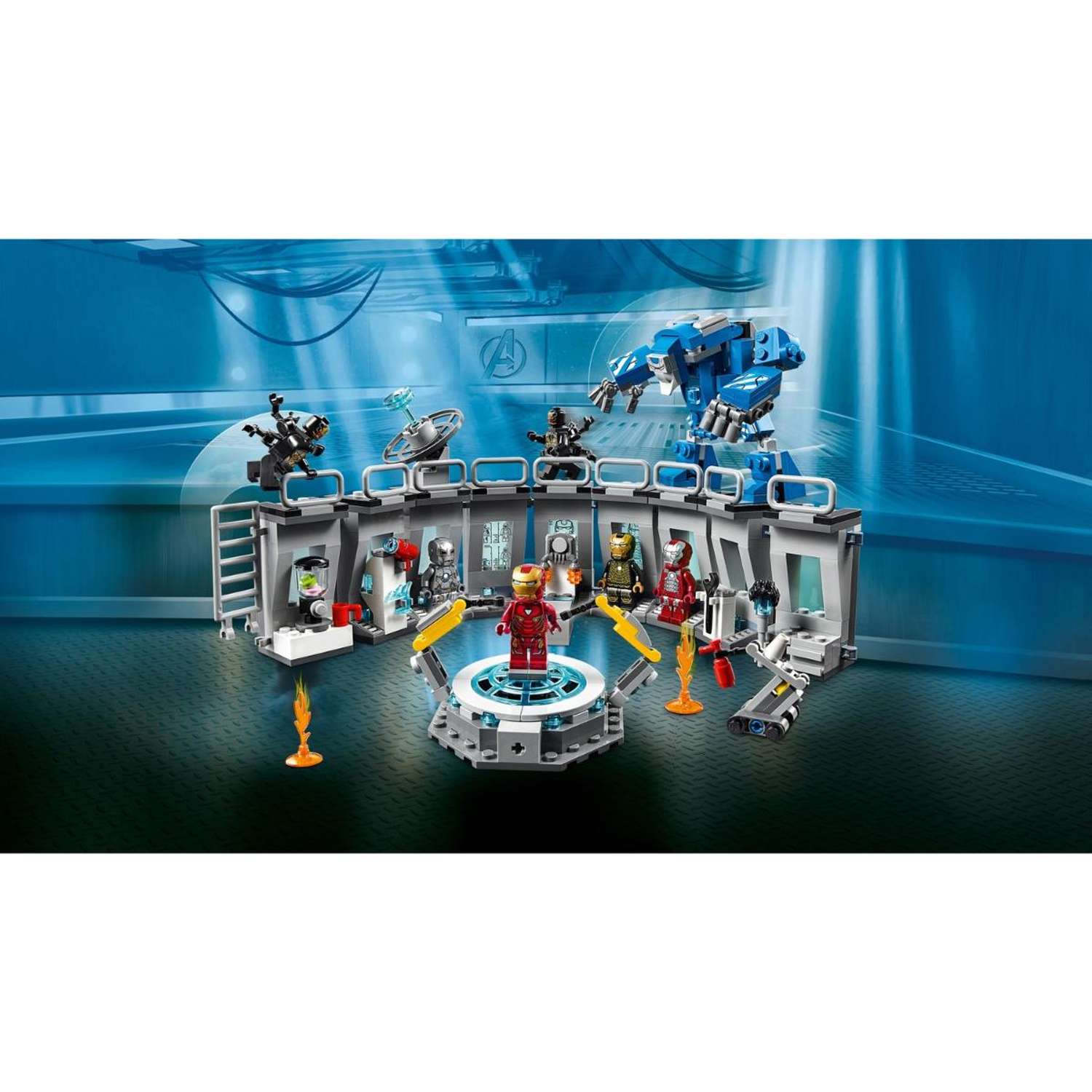 Конструктор LEGO Marvel Super Heroes Лаборатория Железного человека 76125 - фото 6