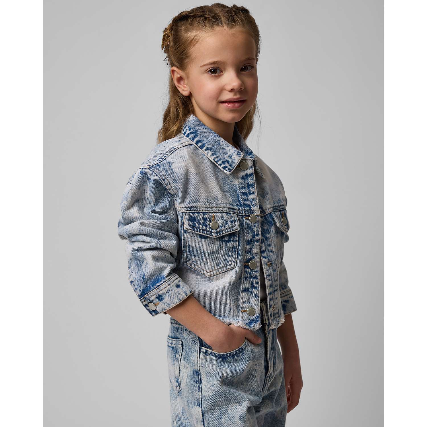 Джинсовая куртка Futurino Fashion S25FF-2GD30kg-55 - фото 1