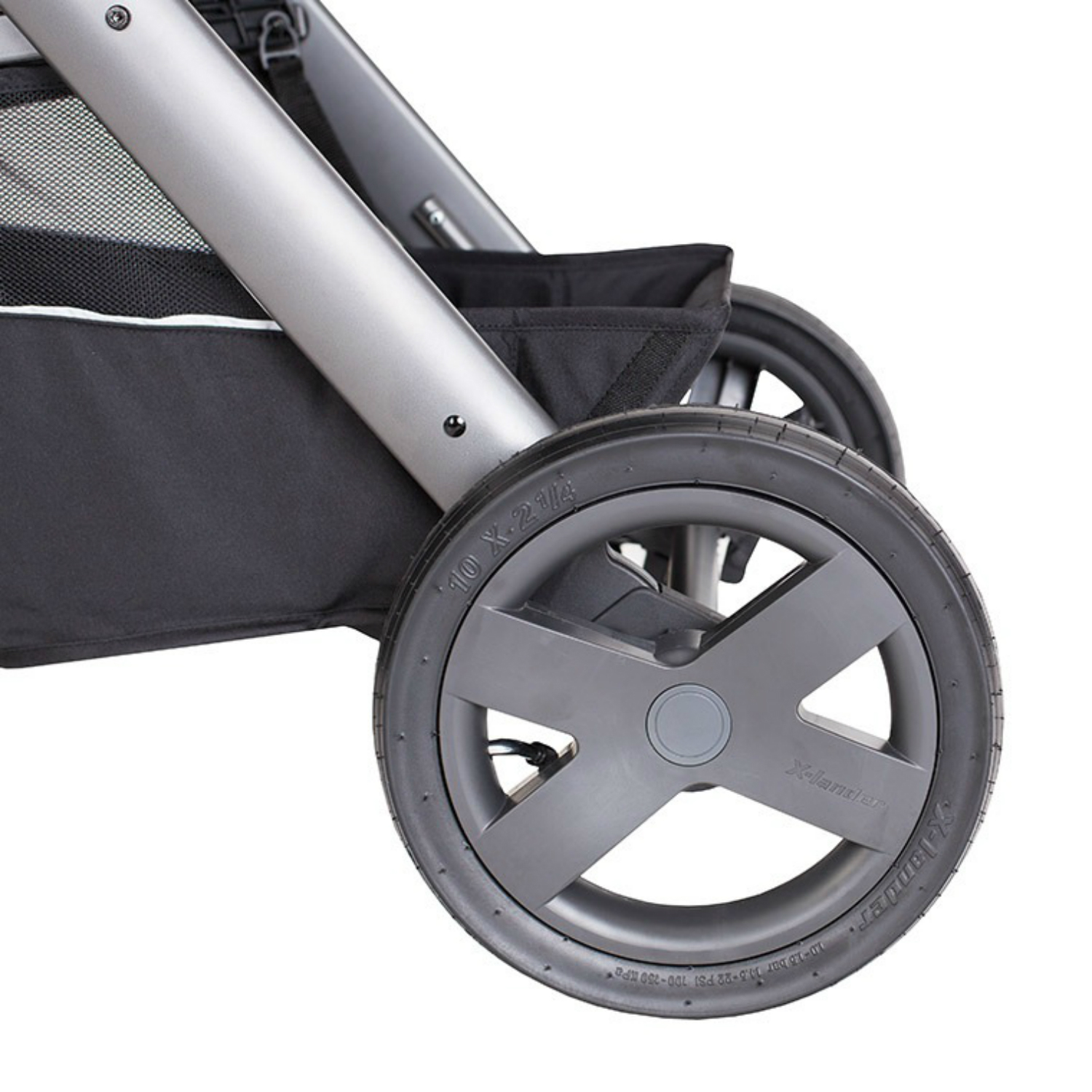 Коляска 2в1 X-Lander X-Pulse Daylight Beige с люлькой X-Pram - фото 4